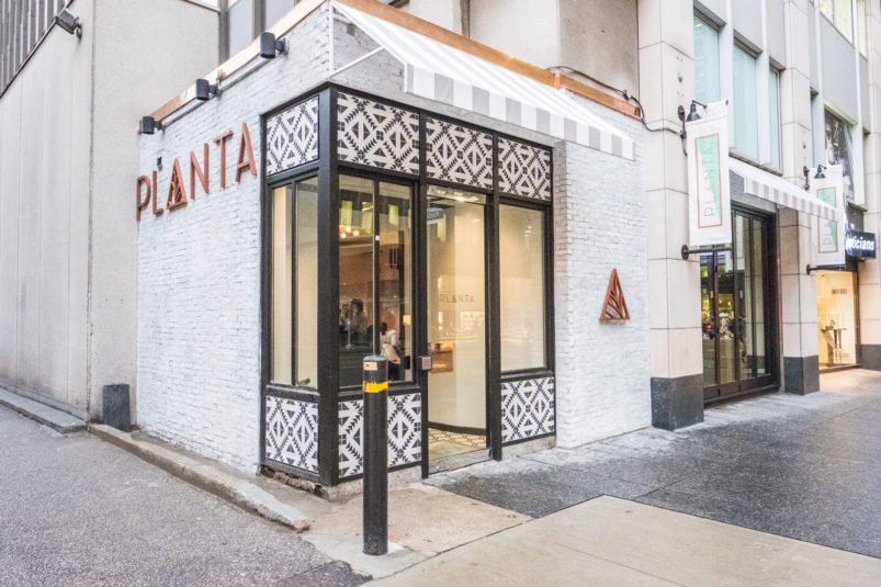 Plant-based Restaurant, Planta, Opening First United States Location in SoFi Neighborhood in Early 2018