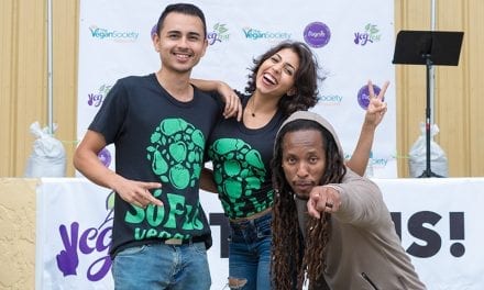 SoFlo Vegans at Palm Beach VegFest on January 20, 2018