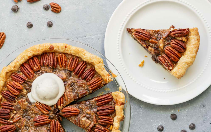 vegan chocolate pecan pie