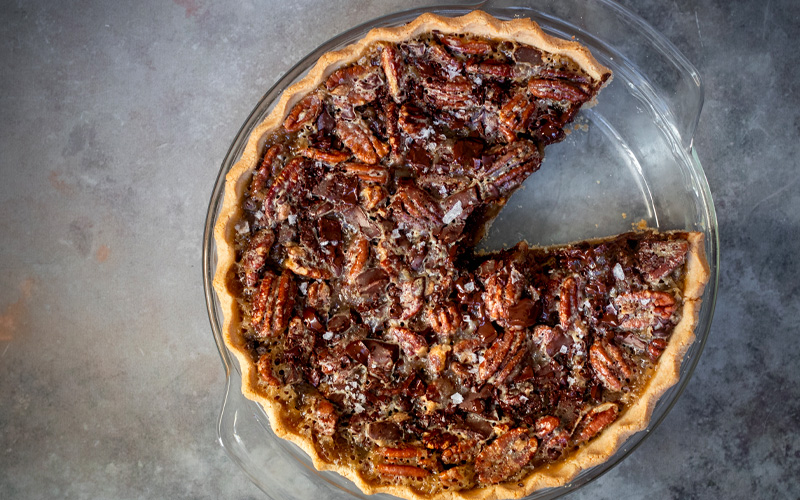 vegan chocolate pecan pie