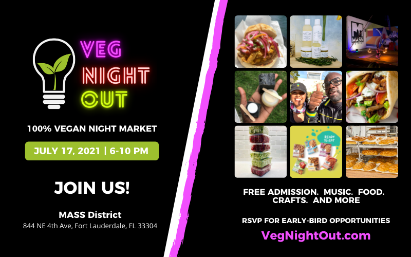 South Florida’s First 100% Vegan Night Market