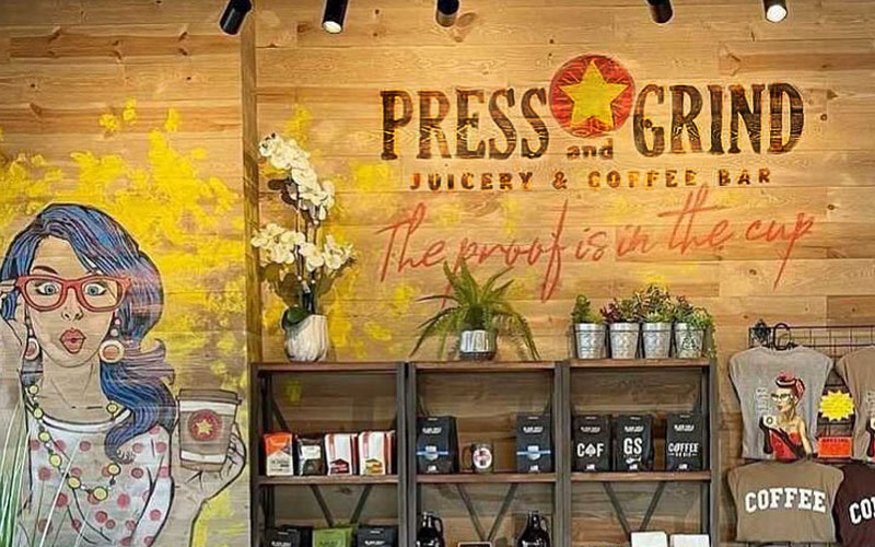 Press and Grind Cafe Image