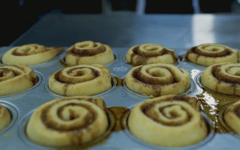 christopher's kitchen cinnamon bun day