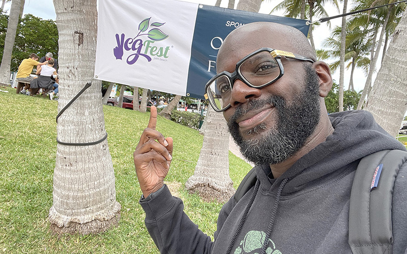 Palm Beach Vegan Festival on January 10, 2022
